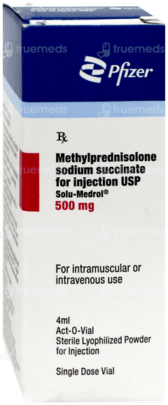 Solu Medrol 500Mg Injection 1 Solu Medrol 500Mg Injection 1